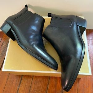 Michael Kors Black Shaw Flat Bootie